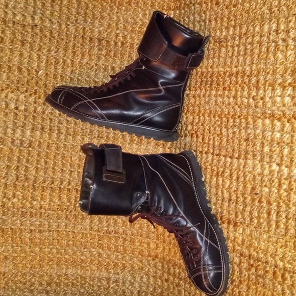 Prada\'s Vintage Calzature Uomo Boot